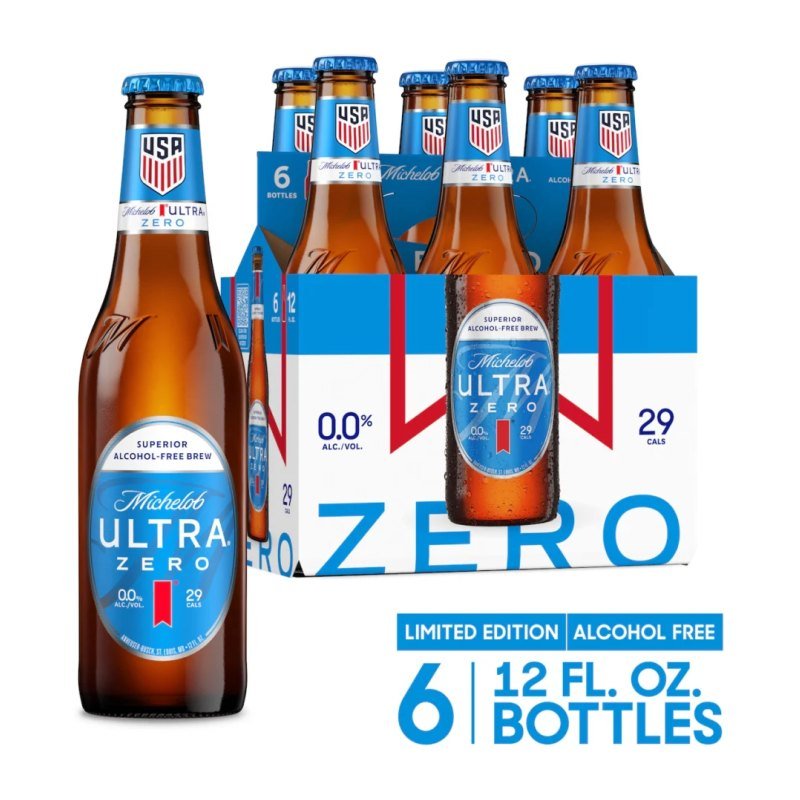 MICHELOB ULTRA ZERO 6PK 12OZ BOTTLE