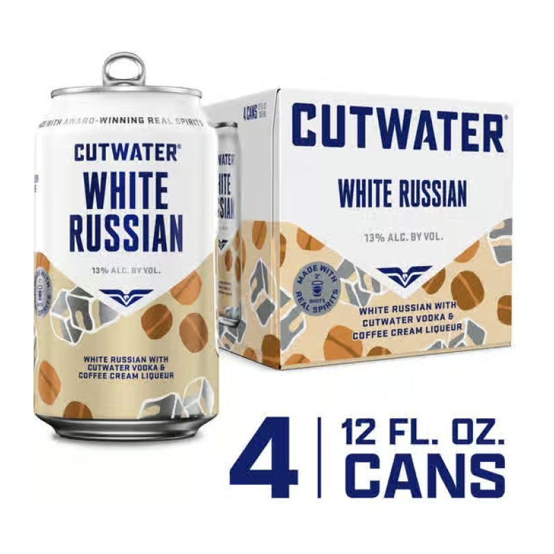 CUTWATER WHITE RUSSIAN 4PK CAN