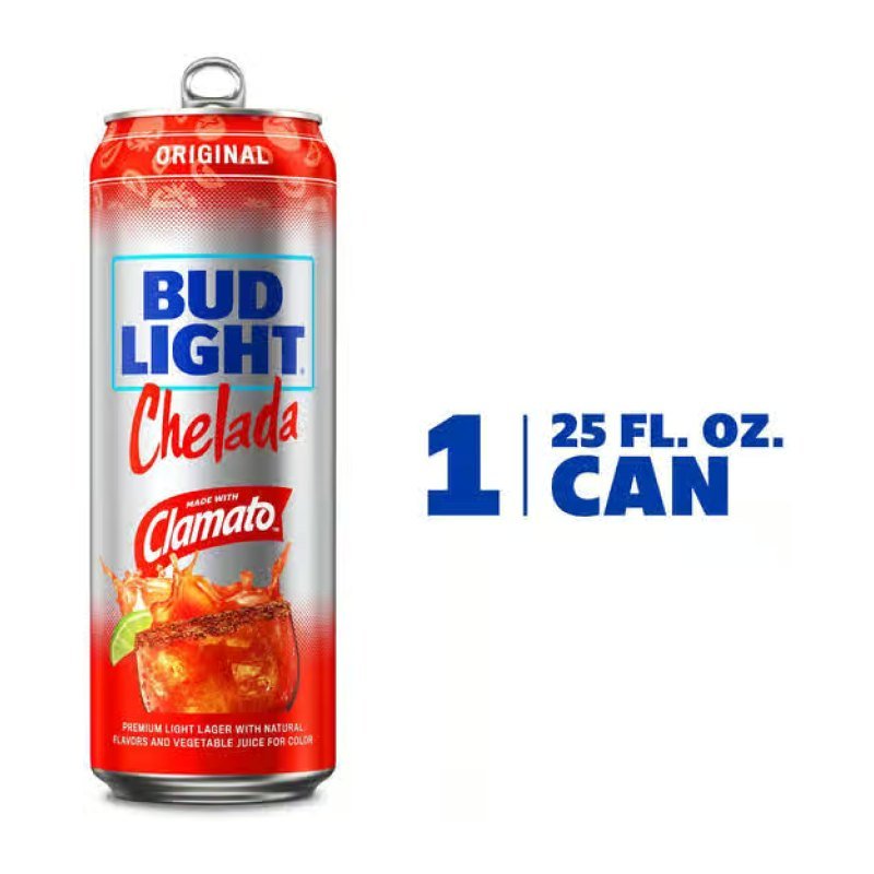 BUDLIGHT CHELADA 25OZ CAN