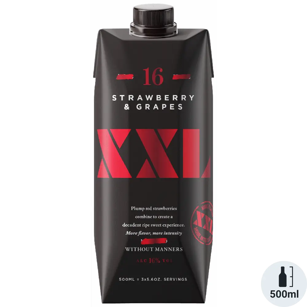 XXL STRAWBERRY AND GRAPES 500ML