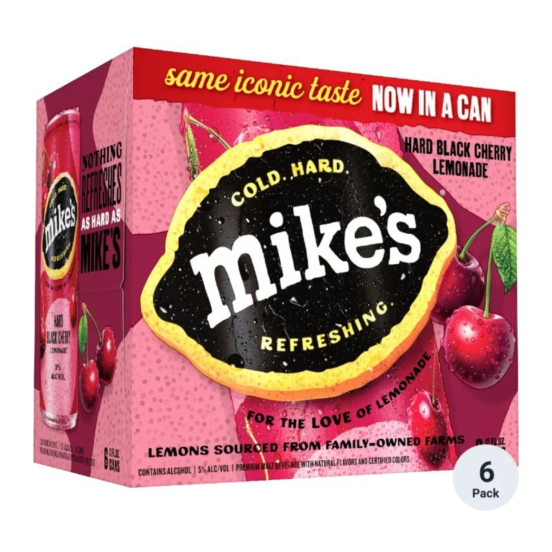 MIKE'S HARD BLACK CHERRY 6PK 11.2OZ BOTTLE