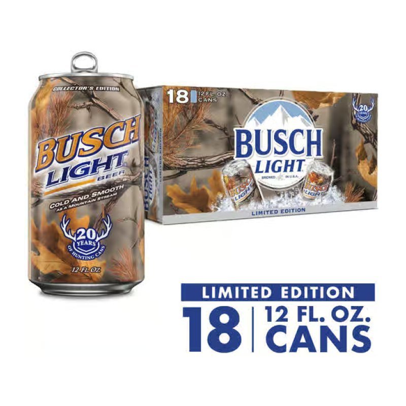 BUSCH LIGHT 18PK 12OZ CAN