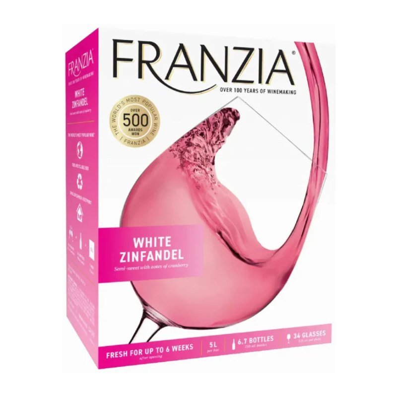 FRANZIA WHITE ZINFANDEL 5L