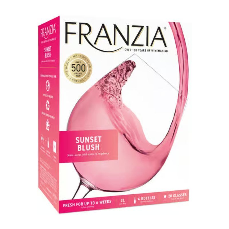 FRANZIA SUNSET BLUSH 3L