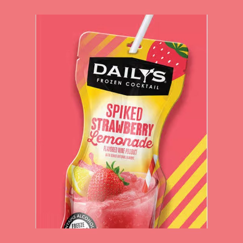 DAILYS SPIKED STRAWBERRY LEMONADE 10OZ