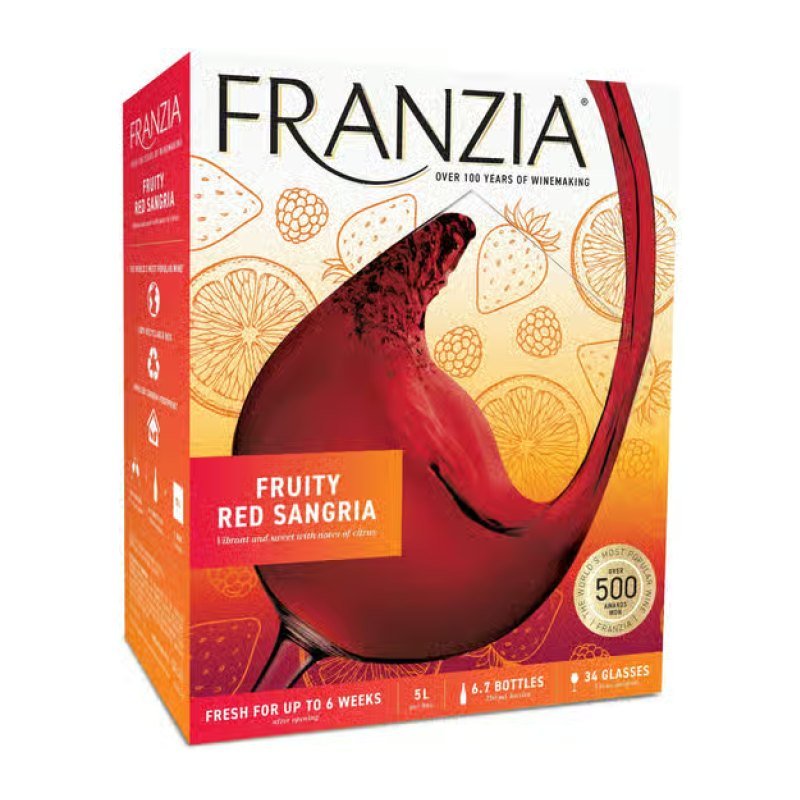 FRANZIA FRUITY RED SANGRIA 5 L