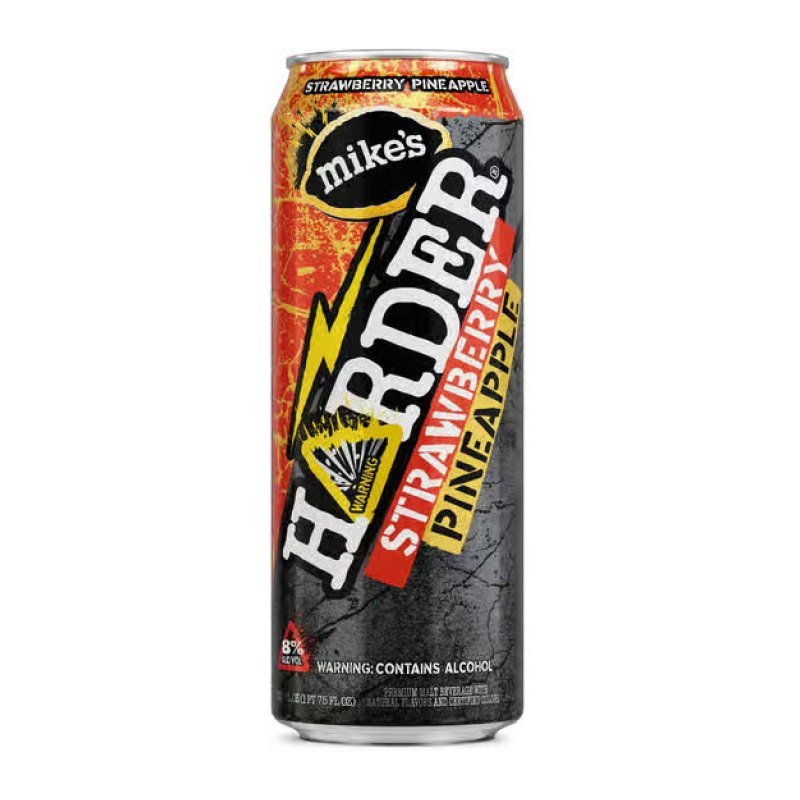 MIKES HARDER STRAW PINEAPPLE 24OZ CAN