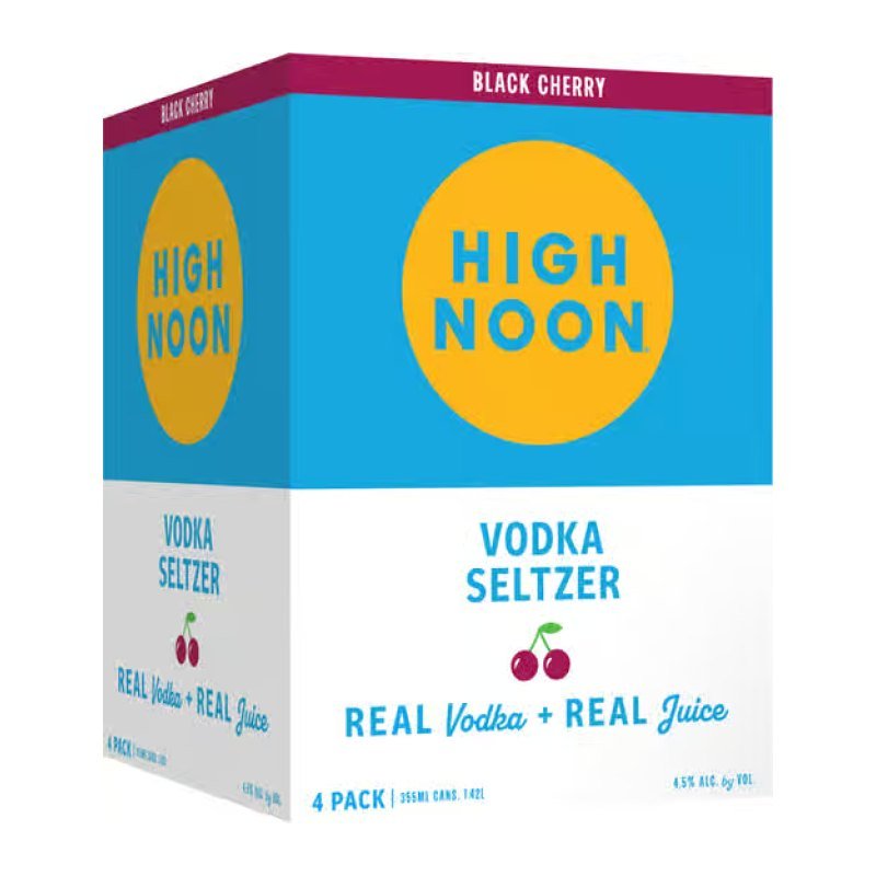 HIGH NOON BLACK CHERRY 4PK 12OZ