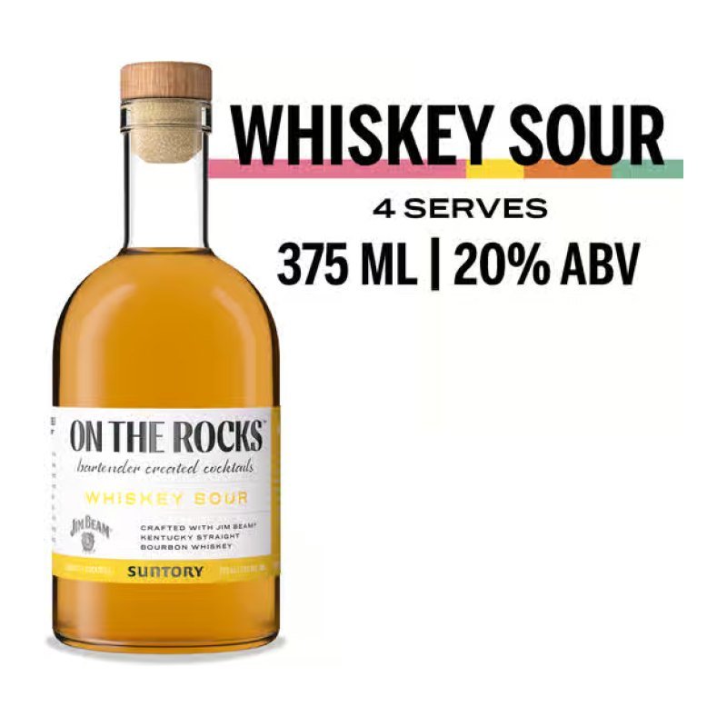 ON THE ROCKS WHISKEY SOUR 375ML
