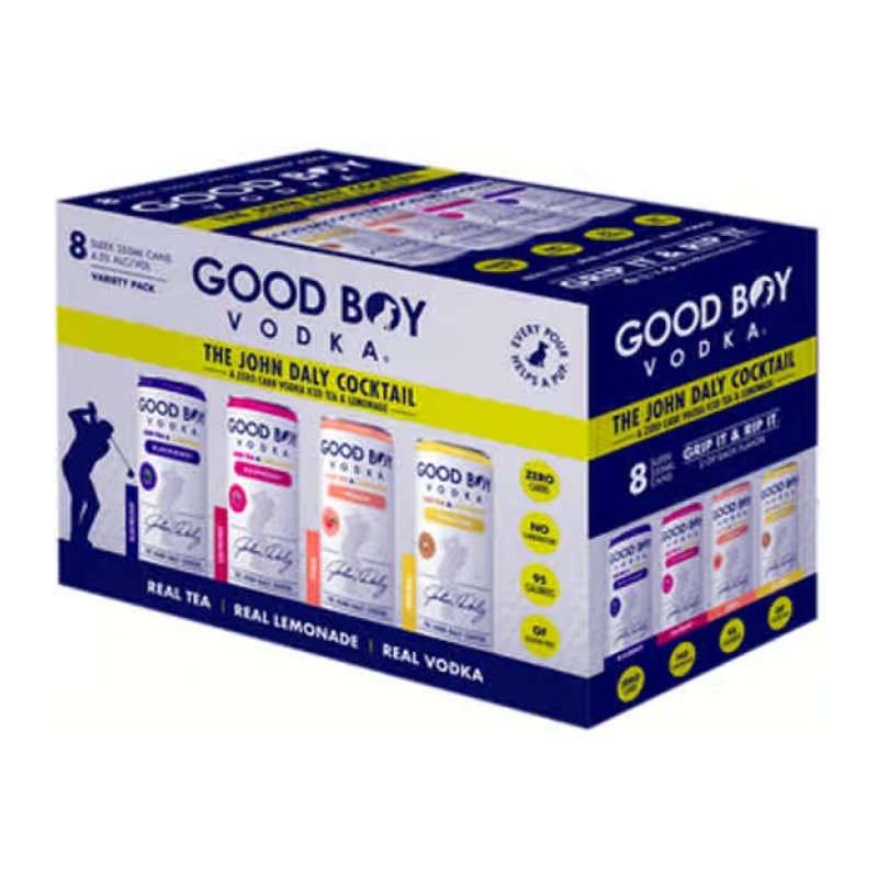 GOOD BOY JOHN DALY TEA VARIETY 8PK 12OZ