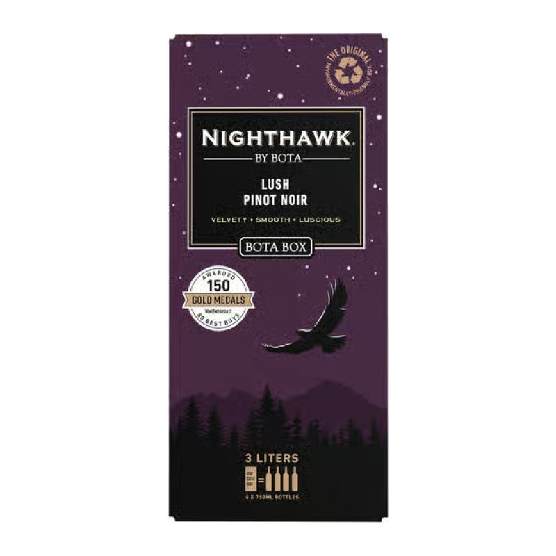 BOTA BOX NIGHTHAWK PINOT NOIR 3L