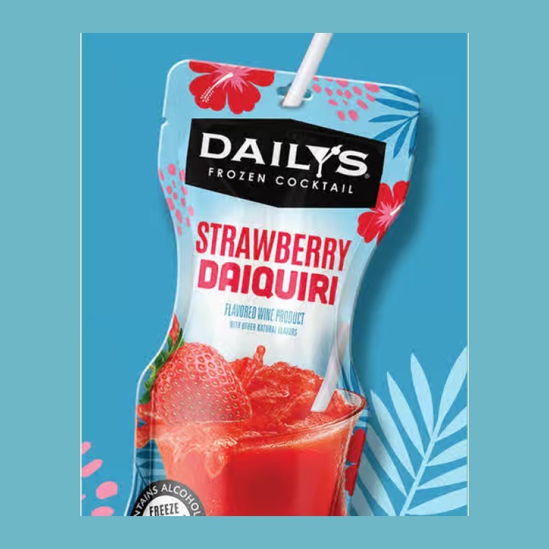 DAILYS STRAW DAIQUIRI POUCH 10OZ