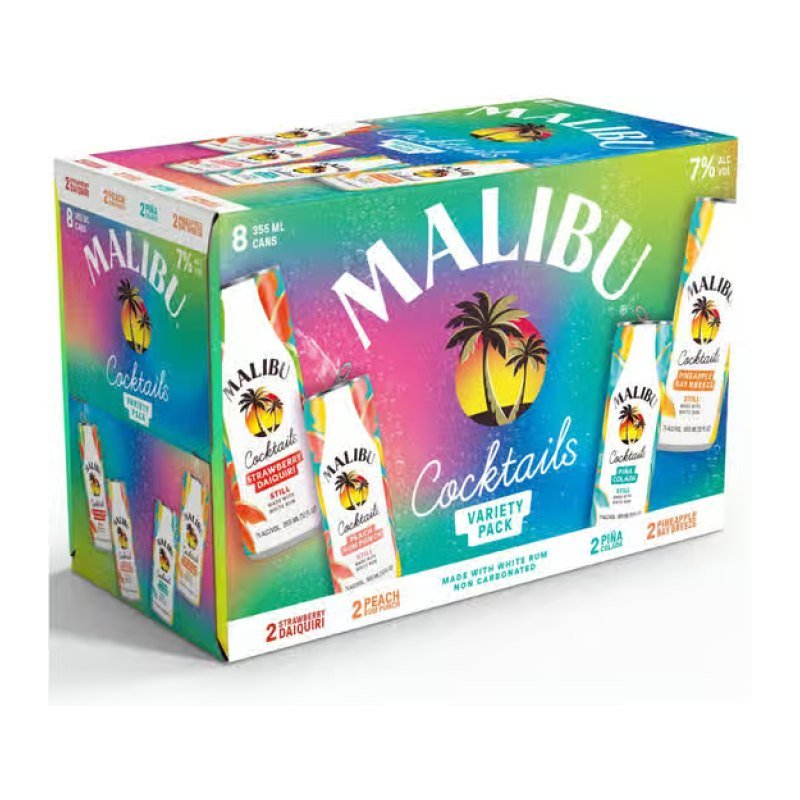 MALIBU RTD COCKTAIL VARIETY 8PK 12OZ