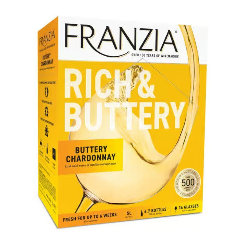 FRANZIA RICH BUTTERY CHARDONNAY 5L