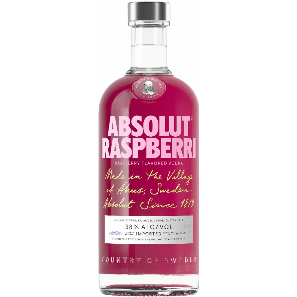 ABSOLUT RASPBERRY 750ML