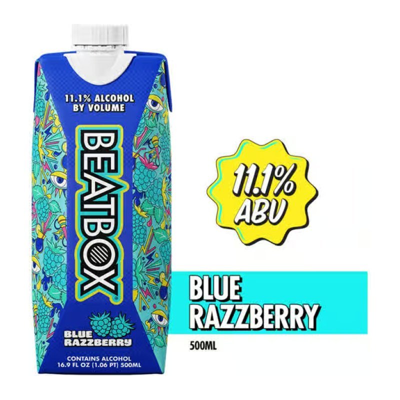 BEATBOX BLUE RAZZBERRY 500ML