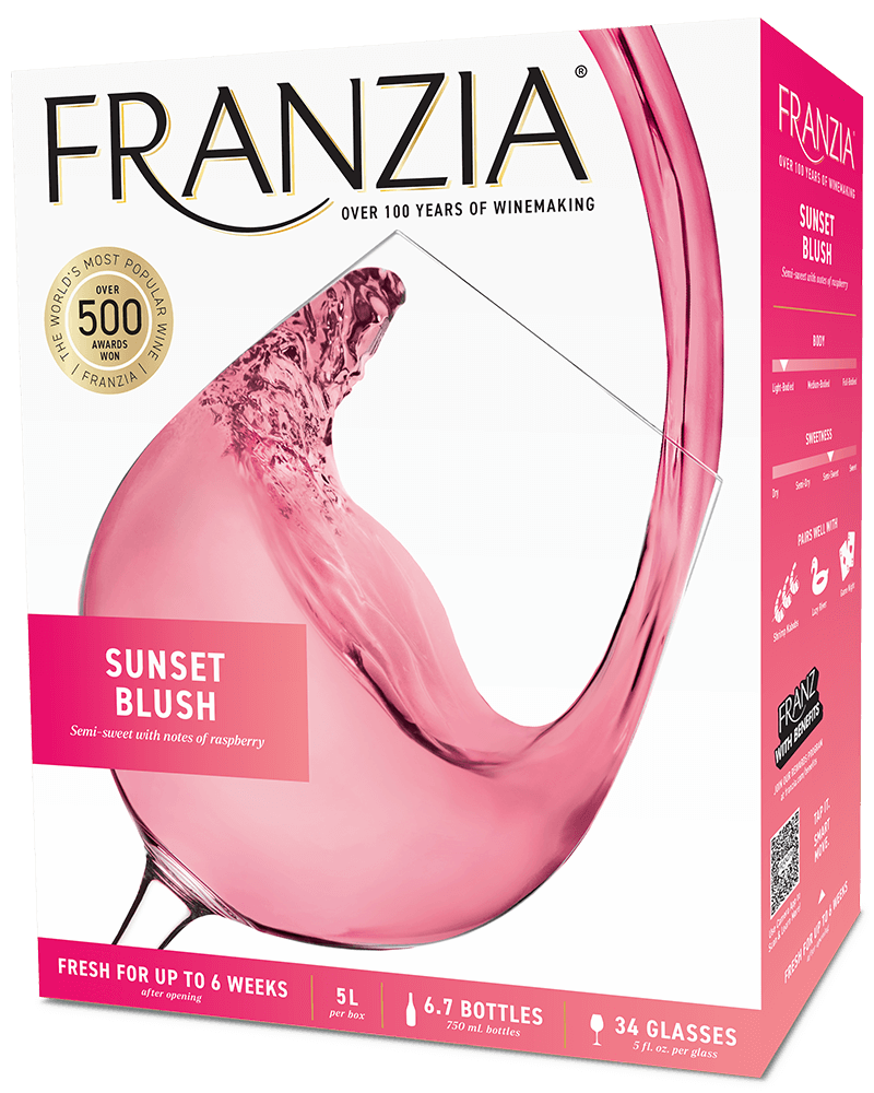 FRANZIA SUNSET BLUSH 5L