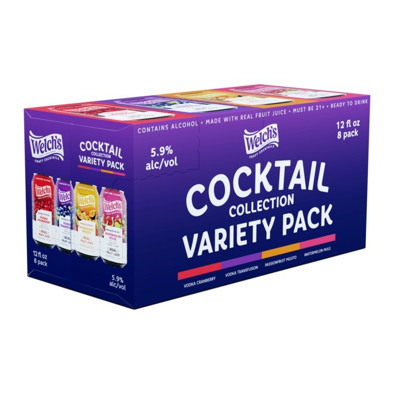 WELCH'S COCKTAIL VARIETY 8PK 12OZ