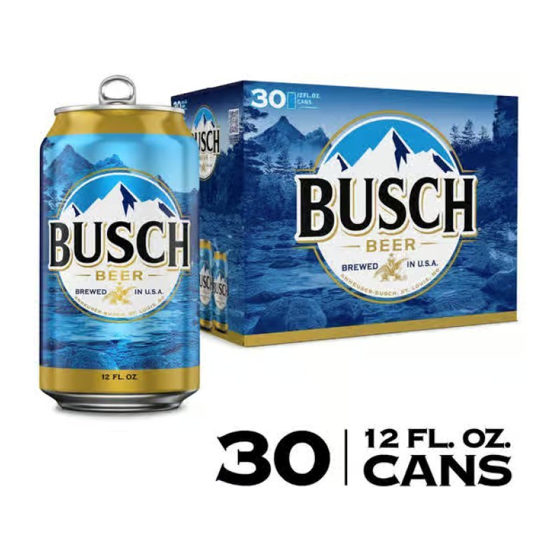 BUSCH 30PK 12OZ CAN