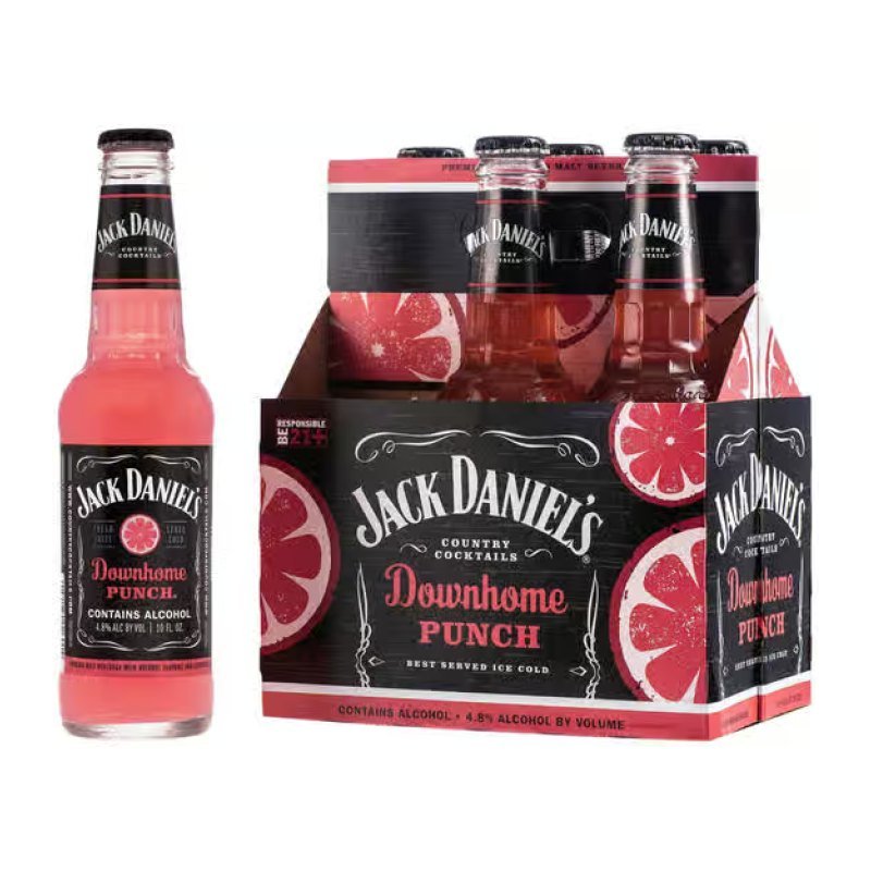 JACK DANIELS   DOWN HOME PUNCH 6PK 10OZ
