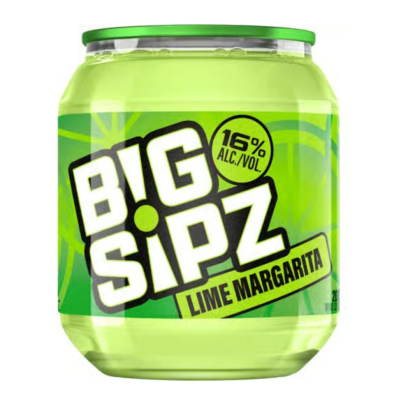 BIG SIPZ LIME MARGARITA 187ML