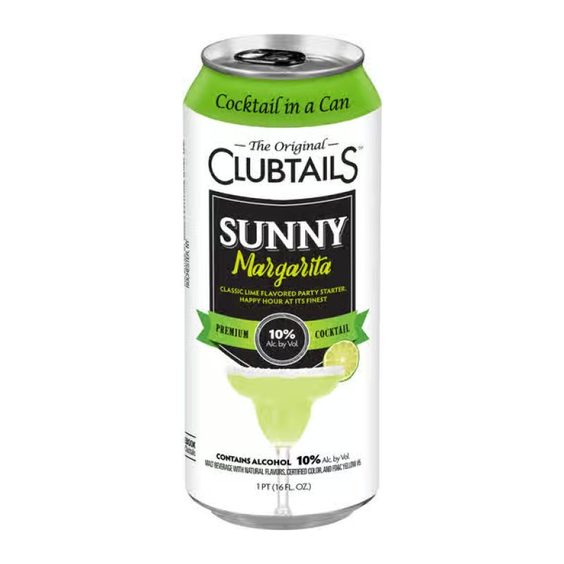 CLUBTAILS SUNNY MARGARITA 16OZ