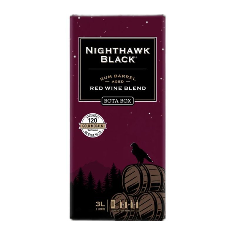 BOTA BOX NIGHTHAWK BLACK RED BLEND 3L