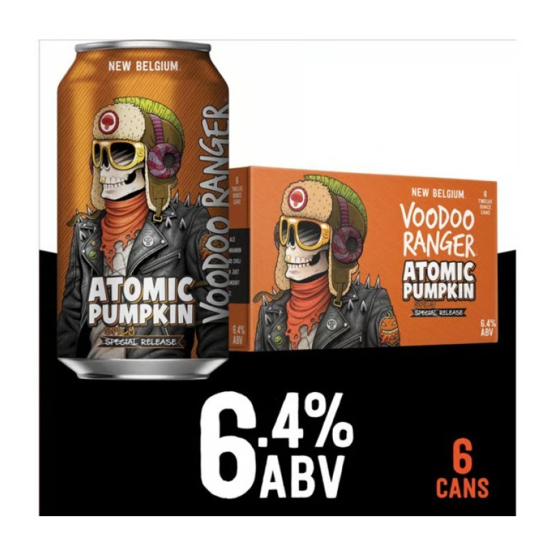 VOODOO RANGER   ATOMIC   PUMPKIN 12OZ 6PK