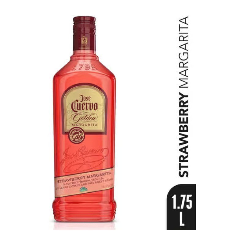JOSE CUERVO GOLDEN STRAW MARGARITA 1.75L