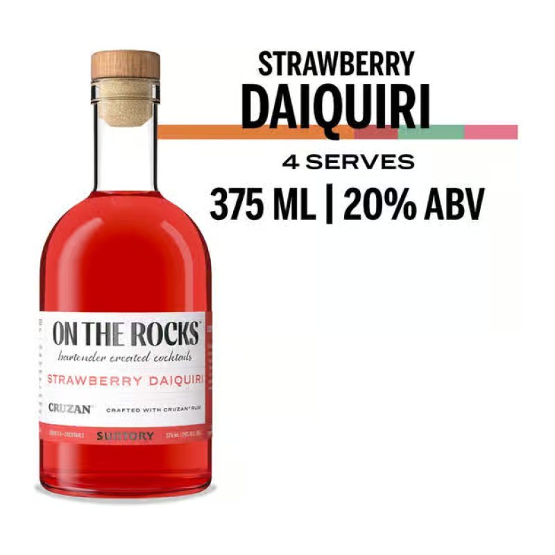 ON THE ROCKS STRAW DAIQUIRI 375ML