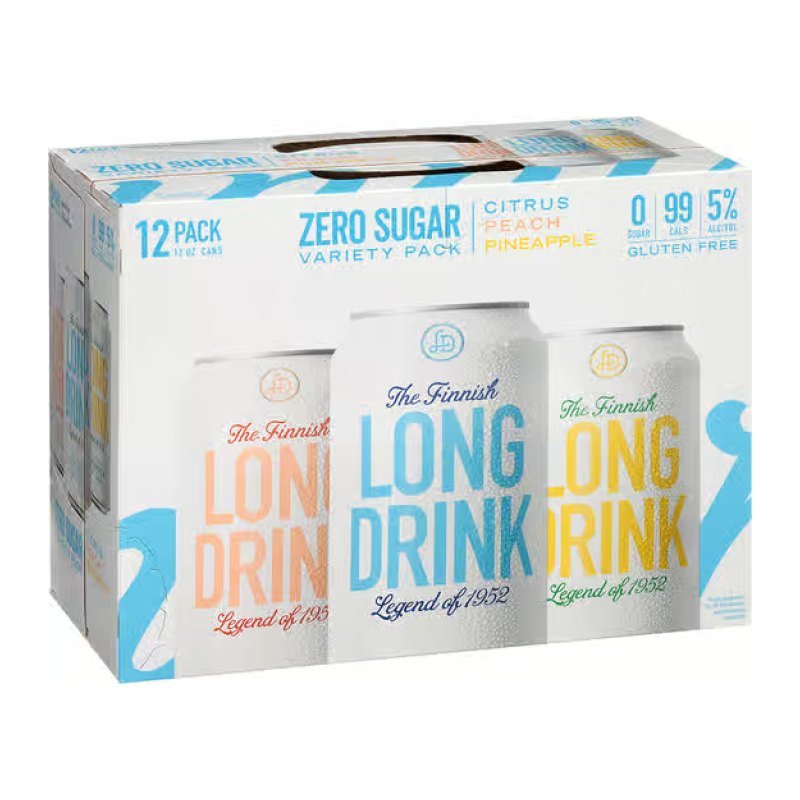 LONG DRINK ZERO SUGAR VARITY 12PK CAN