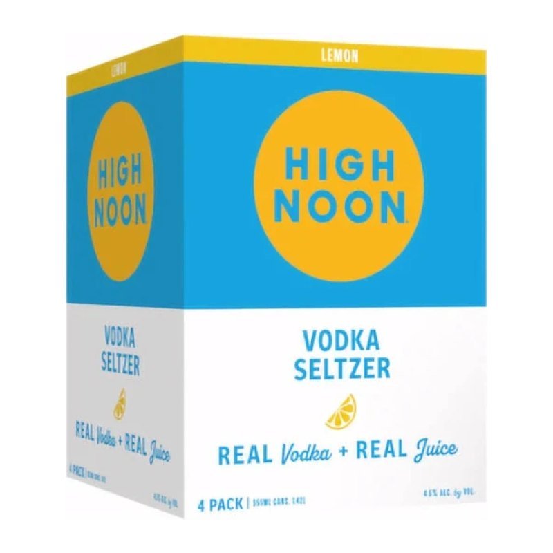 HIGH NOON LEMON 4PK 12OZ