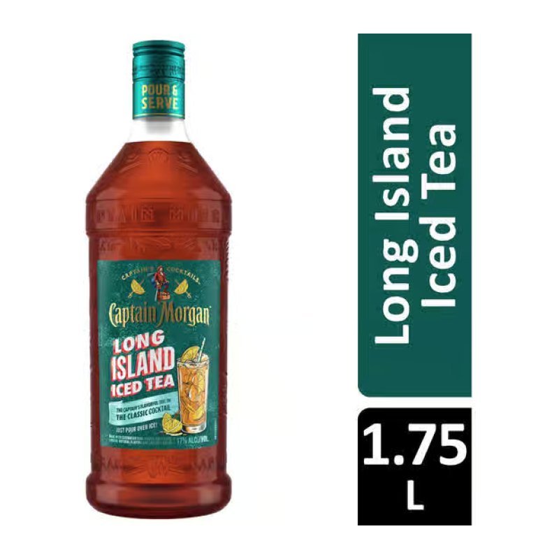 CAPTAIN MORGAN LONG ISLAND ICE TEA 1.75L